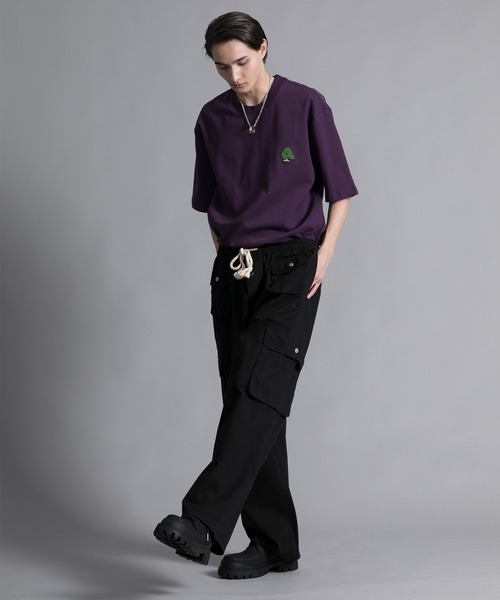 aimoha(アイモハ)の「【aimoha neo】WIDE CARGO POCKET PANTS(その他パンツ・メンズ・ホワイト/ブラック・XX-LARGE/XXX-LARGE/XXXX-LARGE/XXXXX-LARGE)」の3枚目の写真