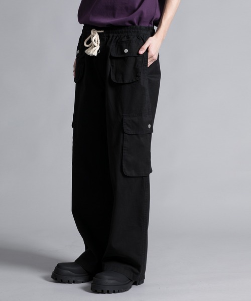 aimoha(アイモハ)の「【aimoha neo】WIDE CARGO POCKET PANTS(その他パンツ・メンズ・ホワイト/ブラック・XX-LARGE/XXX-LARGE/XXXX-LARGE/XXXXX-LARGE)」の7枚目の写真