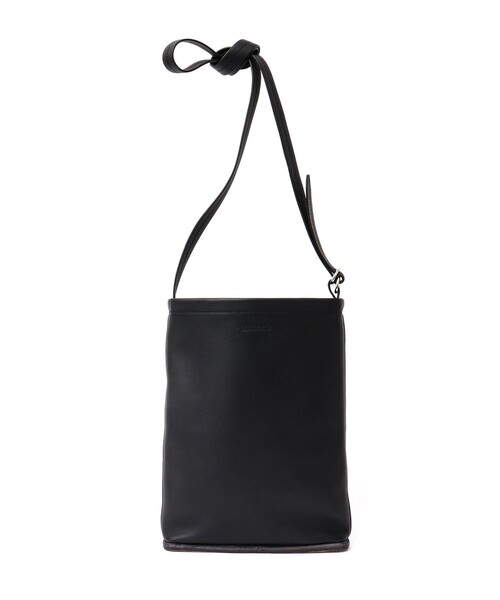 NOLLEY’S（ノーリーズ）の「【EARLE/アール】HUDSON 別注レザーミニショルダーバッグ ER4520（ショルダーバッグ・メンズ・ブラック/グレー・FREE）」の3枚目の写真