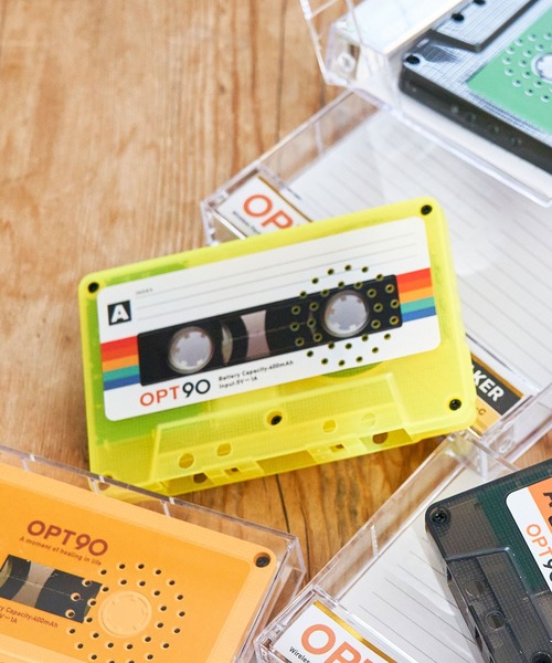 Opt!(オプト)の「〈Opt!/オプト〉Cassette Speaker/カセットスピーカー(スピーカー・レディース・ブラック/アイボリー/クリアブラック/オレンジ/イエロー/シルバー/クリア/ゴールド/グリーン・ONE SIZE)」の6枚目の写真