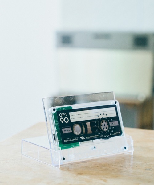 Opt!(オプト)の「〈Opt!/オプト〉Cassette Speaker/カセットスピーカー(スピーカー・レディース・ブラック/アイボリー/クリアブラック/オレンジ/イエロー/シルバー/クリア/ゴールド/グリーン・ONE SIZE)」の9枚目の写真
