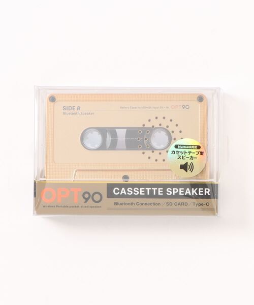 Opt!(オプト)の「〈Opt!/オプト〉Cassette Speaker/カセットスピーカー(スピーカー・レディース・ブラック/アイボリー/クリアブラック/オレンジ/イエロー/シルバー/クリア/ゴールド/グリーン・ONE SIZE)」の22枚目の写真