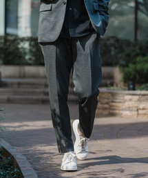 EDIFICE | ハウンドトゥース ジャージ  イージー パンツ【セットアップ着用可】(スラックス)