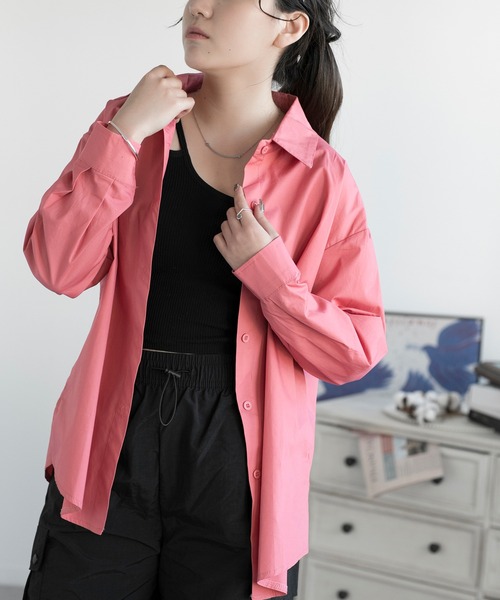 aimoha（アイモハ）の「カップ付きワンショルダーリブキャミソール（キャミソール・レディース・ブラック/チョコ/ホワイト・FREE）」の11枚目の写真