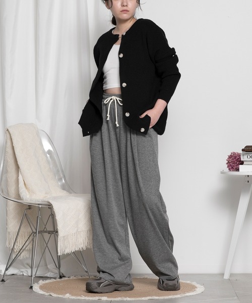 aimoha（アイモハ）の「カップ付きワンショルダーリブキャミソール（キャミソール・レディース・ブラック/チョコ/ホワイト・FREE）」の20枚目の写真