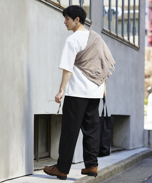 JOURNAL STANDARD relume（ジャーナルスタンダード　レリューム）の「TECH アムンゼン イージースラックス（スラックス・メンズ・ブラック/ブラックミックス/コバルトブルー・SMALL/MEDIUM/LARGE）」の10枚目の写真