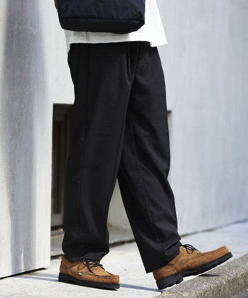 JOURNAL STANDARD relume（ジャーナルスタンダード　レリューム）の「TECH アムンゼン イージースラックス（スラックス・メンズ・ブラック/ブラックミックス/コバルトブルー・SMALL/MEDIUM/LARGE）」の11枚目の写真