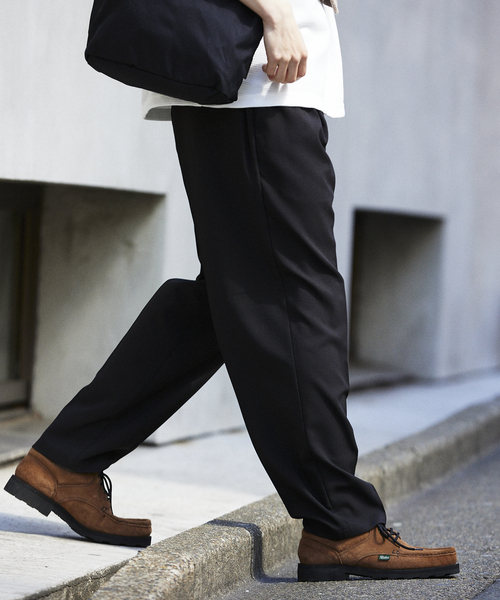 JOURNAL STANDARD relume（ジャーナルスタンダード　レリューム）の「TECH アムンゼン イージースラックス（スラックス・メンズ・ブラック/ブラックミックス/コバルトブルー・SMALL/MEDIUM/LARGE）」の12枚目の写真