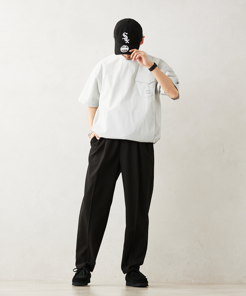 JOURNAL STANDARD relume（ジャーナルスタンダード　レリューム）の「TECH アムンゼン イージースラックス（スラックス・メンズ・ブラック/ブラックミックス/コバルトブルー・SMALL/MEDIUM/LARGE）」の15枚目の写真