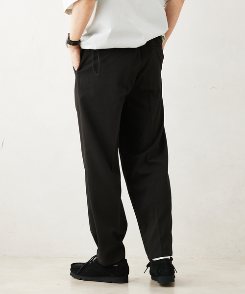 JOURNAL STANDARD relume（ジャーナルスタンダード　レリューム）の「TECH アムンゼン イージースラックス（スラックス・メンズ・ブラック/ブラックミックス/コバルトブルー・SMALL/MEDIUM/LARGE）」の21枚目の写真