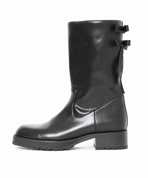 LE TALON（ルタロン）の「《WEB限定》【Le decore / ル デコレ】loose lady ribbon ブーツ（ブーツ・レディース・ブラック系その他・SMALL/MEDIUM/LARGE）」の9枚目の写真