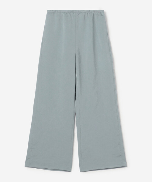 Bshop(ビショップ)の「BRACCAE | サテン ワイドパンツ WOMEN(その他パンツ・レディース・イエロー系その他/サックスブルー/ベージュ/ダークネイビー・1)」の5枚目の写真