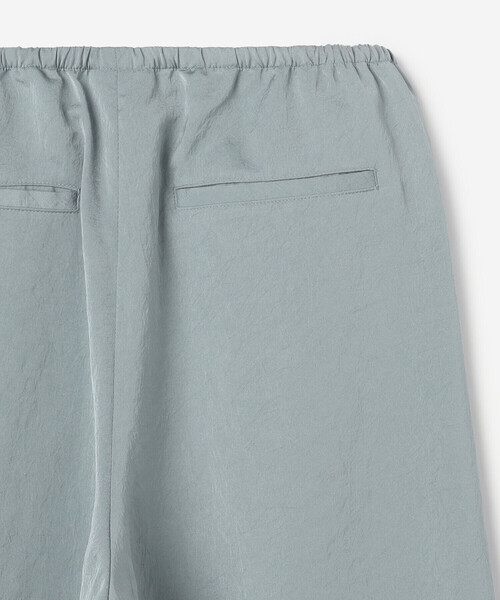 Bshop(ビショップ)の「BRACCAE | サテン ワイドパンツ WOMEN(その他パンツ・レディース・イエロー系その他/サックスブルー/ベージュ/ダークネイビー・1)」の8枚目の写真