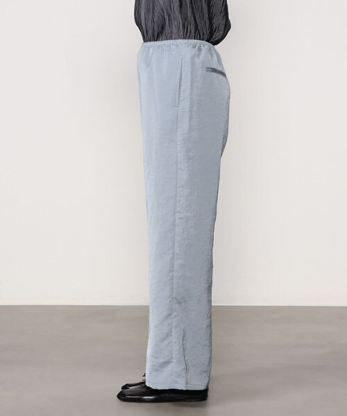 Bshop(ビショップ)の「BRACCAE | サテン ワイドパンツ WOMEN(その他パンツ・レディース・イエロー系その他/サックスブルー/ベージュ/ダークネイビー・1)」の20枚目の写真