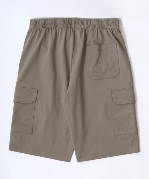 BALL（ボール）の「BALL/ボール CARGO SHORT PANTS/ストレッチ天竺 水陸両用 ミニロゴワッペン ワンポイント刺繍 カーゴ ショーツパンツ/レディース メンズ（カーゴパンツ・メンズ・ブラック/カーキ/ベージュ/ネイビー・M/L/LL）」の17枚目の写真