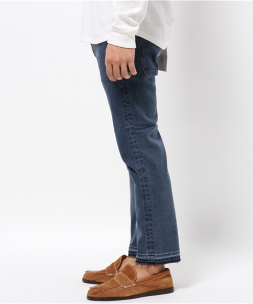 BEAMS（ビームス）の「BIG JOHN / ニードル カットオフ デニムパンツ（デニムパンツ・メンズ・ブラック/ブルー・30inch/32inch/28inch）」の8枚目の写真