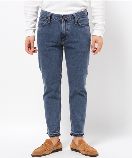 BEAMS（ビームス）の「BIG JOHN / ニードル カットオフ デニムパンツ（デニムパンツ・メンズ・ブラック/ブルー・30inch/32inch/28inch）」の4枚目の写真