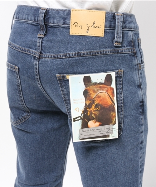 BEAMS（ビームス）の「BIG JOHN / ニードル カットオフ デニムパンツ（デニムパンツ・メンズ・ブラック/ブルー・30inch/32inch/28inch）」の6枚目の写真