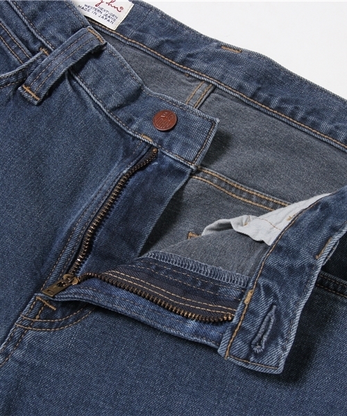 BEAMS（ビームス）の「BIG JOHN / ニードル カットオフ デニムパンツ（デニムパンツ・メンズ・ブラック/ブルー・30inch/32inch/28inch）」の11枚目の写真