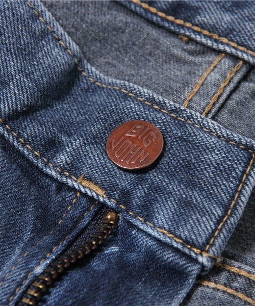 BEAMS（ビームス）の「BIG JOHN / ニードル カットオフ デニムパンツ（デニムパンツ・メンズ・ブラック/ブルー・30inch/32inch/28inch）」の12枚目の写真