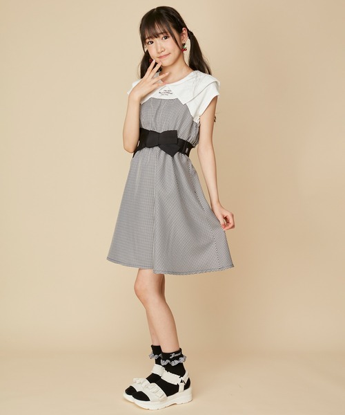 JENNI love（ジェニィラブ）の「【ウエスト調整可能】ギンガム