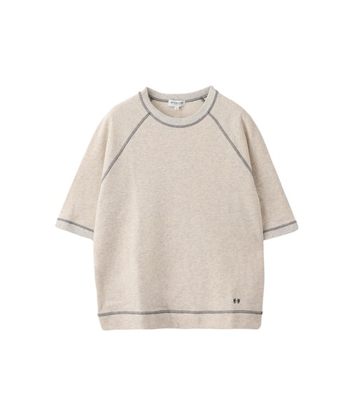 McGREGOR（マックレガー）の「裏毛ステッチ配色スウェット（Tシャツ/カットソー・レディース・グリーン系その他/レッド/サンドグレー・L/M）」の2枚目の写真