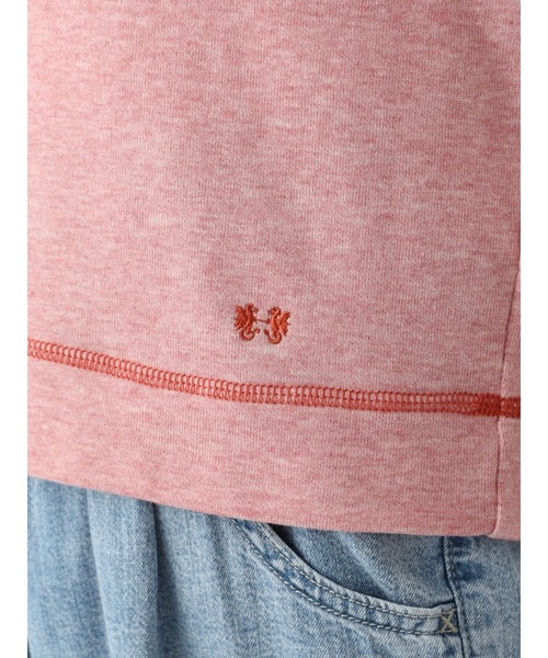 McGREGOR（マックレガー）の「裏毛ステッチ配色スウェット（Tシャツ/カットソー・レディース・グリーン系その他/レッド/サンドグレー・L/M）」の12枚目の写真