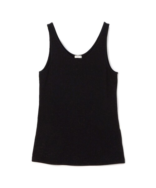 GALERIE VIE◆トップス/S/コットン/BEG GALERIE VIE ワンピース スビンコットン タンクトップワンピース