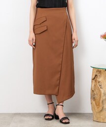 OPAQUE.CLIP | 【大草直子さんコラボ】アシンメトリースカート(スカート)