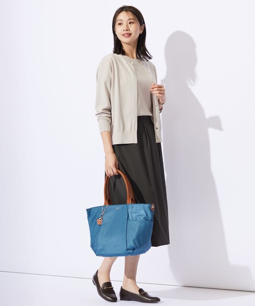 J.PRESS Ladies（J.プレス レディス）の「【洗える・撥水・接触冷感】アウトフィッター バルーン スカート（スカート・レディース・ブラック系/グレー系・S/XS/XXS）」の9枚目の写真