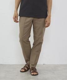 MEN'S MELROSE | コットンブレンドドットエアサッカーイージーテーパードパンツ(その他パンツ)