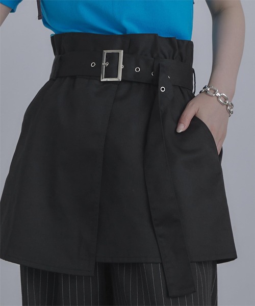 miette（ミエット）の「2wayツイルビスチェ（チューブトップ・レディース・チャコール/ブラック・FREE）」の4枚目の写真