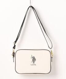 U.S. POLO ASSN.（ユーエスポロアッスン）の「【U.S. POLO ASSN.】 ユーエスポロアッスン　ラインストーンロゴ　クロスボディショルダーバッグ　USPA-2663（ショルダーバッグ・レディース）」
