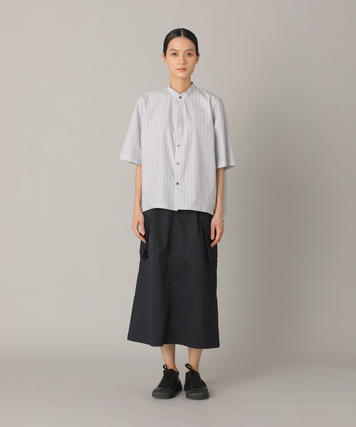 ZUCCA 黒白ストライプ 半袖Tシャツ 2025年最新】zucca 柄・デザイン：ストライプ 半袖(Tシャツ)の