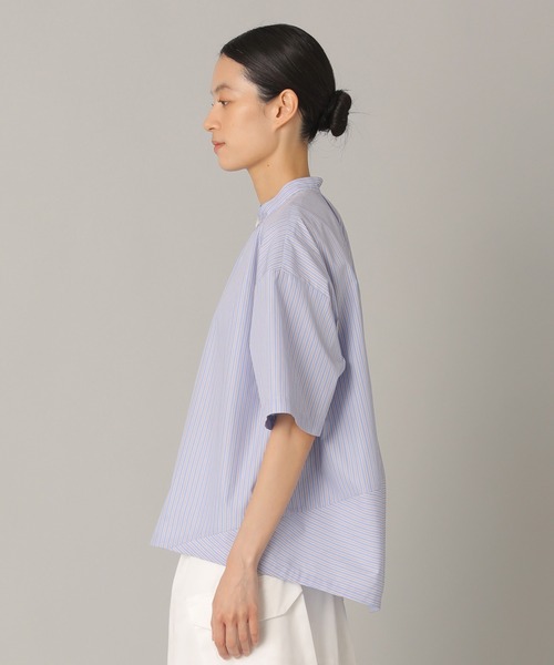 ZUCCa コットンローン ブラウス 半袖 ZUCCa（ズッカ） ブラウス シャツ