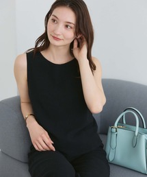 ナチュラルリネンスリーブレストップス