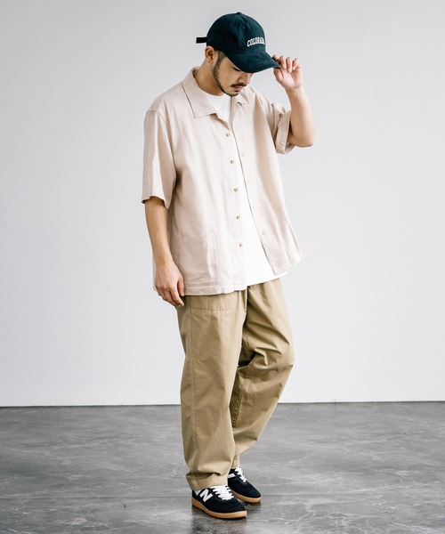 KRIFF MAYER(クリフメイヤー)の「KRIFF MAYER クリフメイヤー BUGPROOF防蚊メッシュオープンカラーシャツ 2345115(シャツ/ブラウス・メンズ・ベージュ/マルチ/ブラウン/オリーブ/チャコールグレー・L/XL/M)」の16枚目の写真