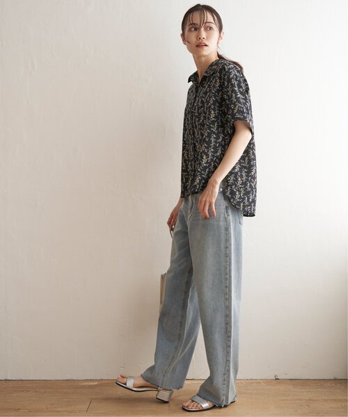 涼やかオープンカラーシャツ（シャツ/ブラウス）｜ikka（イッカ）の