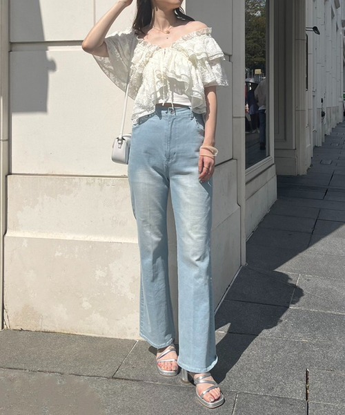 【♡】3way フリルブラウス付きキャミワンピース one after another NICE CLAUP（ワンアフターアナザーナイ