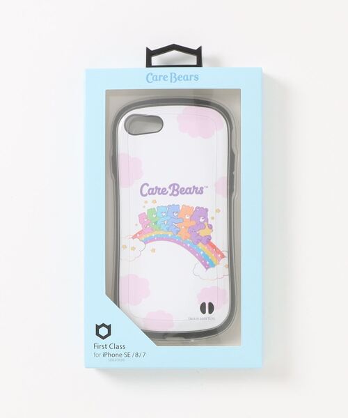 ︎新品︎iface【iphone15用】 くすみブルー／ケアベア : iFace First Class ケアベア iPhone 15 ケース (くすみ
