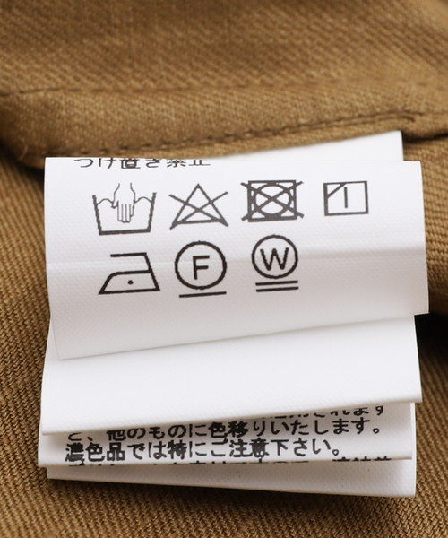 Nigel Cabourn(ナイジェルケーボン)の「NIGEL CABOURN / ナイジェルケーボン OPEN COLLAR SHIRT LINEN TW(シャツ/ブラウス・メンズ・チャコールグレー/ベージュ・48/50)」の5枚目の写真