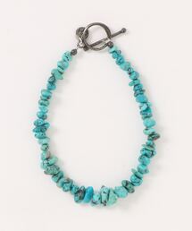 ARCHIVER（アーカイバ）の「【W】【it】【LAST HEAVEN】4～6ミリターコイズナゲットビーズブレスレット（ブレスレット）」