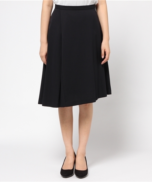 GALLARDAGALANTE（ガリャルダガランテ）の「アシメフレアスカート（スカート・レディース・グレー/ネイビー・0/1）」の3枚目の写真