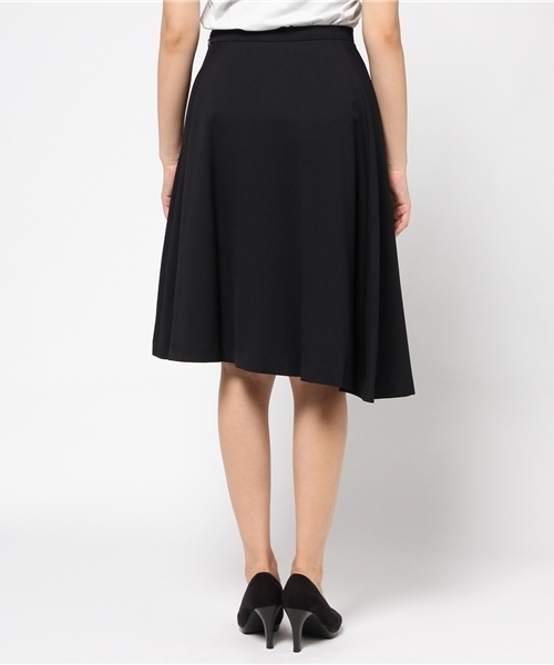 GALLARDAGALANTE（ガリャルダガランテ）の「アシメフレアスカート（スカート・レディース・グレー/ネイビー・0/1）」の5枚目の写真