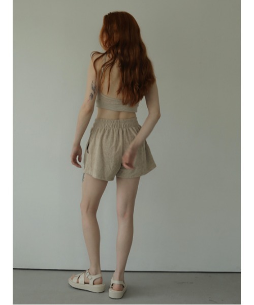 AMAIL（アマイル）の「Black tea platform sandal（サンダル