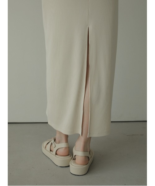 AMAIL（アマイル）の「Black tea platform sandal（サンダル