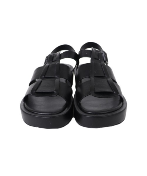 靴 AMAIL/Black tea platform sandal AMAIL（アマイル）の「Black tea platform sandal（サンダル