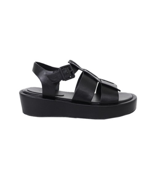 AMAIL（アマイル）の「Black tea platform sandal（サンダル
