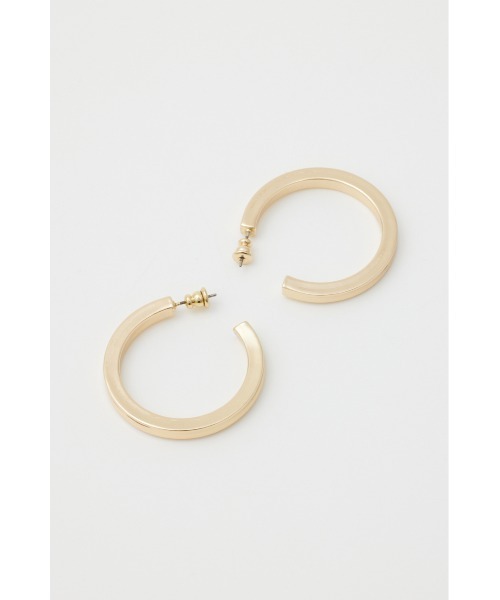 SLY（スライ）の「SQUARE HOOP P/EARRING スクエア フープ ピアス（ピアス（両耳用）・レディース・ゴールド/シルバー・FREE）」の10枚目の写真