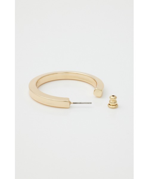 SLY（スライ）の「SQUARE HOOP P/EARRING スクエア フープ ピアス（ピアス（両耳用）・レディース・ゴールド/シルバー・FREE）」の13枚目の写真